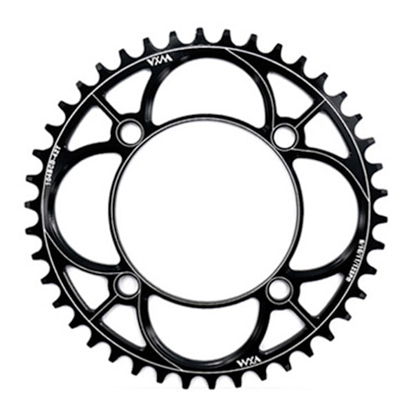 Cykelkedja i aluminiumlegering CNC 40T 46 50T 44T