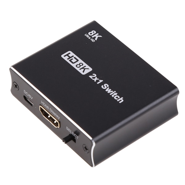 2 i 1 ut Switcher HDMI-kompatibel 2.1 Switch Splitter High-Defination Converter