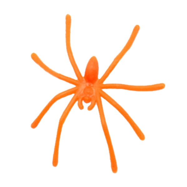 200st Spindelfigurer Simulering Spindlar April Fools Rekvisita Skämtleksak Halloween Dekorationer Fest Underhållning Nyhet Leksak null - C