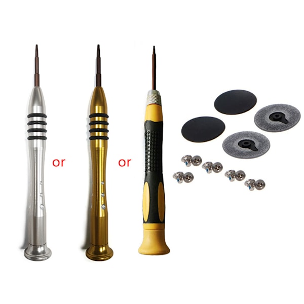 Reparationsskruer Gummifødder til Macbook Pro Retina A1398 A1425 A1502 Bundcover