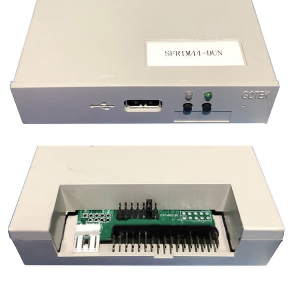 3.5in SFR1M44-DUN 1.44MB Diskettstasjon USB SSD 32-Bit CPU Diskettstasjonsemulator
