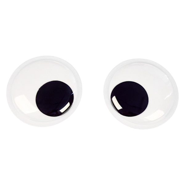 7,5/10/15 cm platta vinklade ögon för docka Accs självhäftande leksak Googly ögon för med baklim för hobbydockor 1