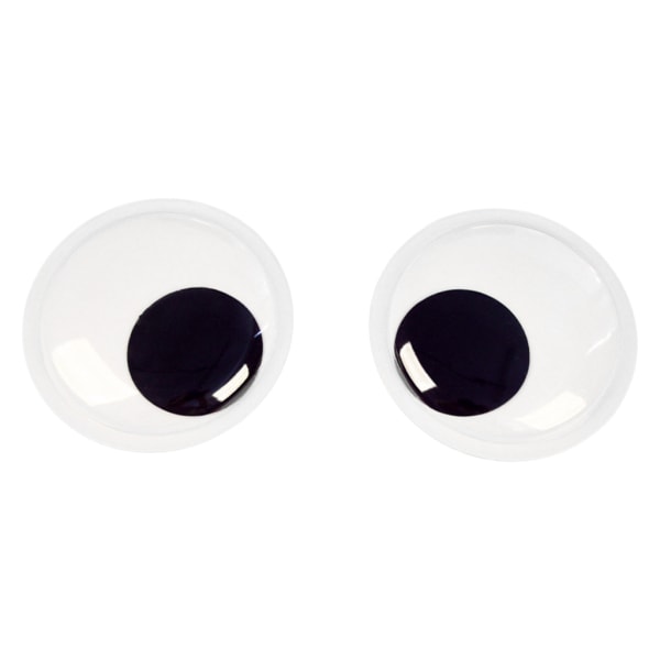 7,5/10/15 cm platta vinklade ögon för docka Accs självhäftande leksak Googly ögon för med baklim för hobbydockor 1 null - 15