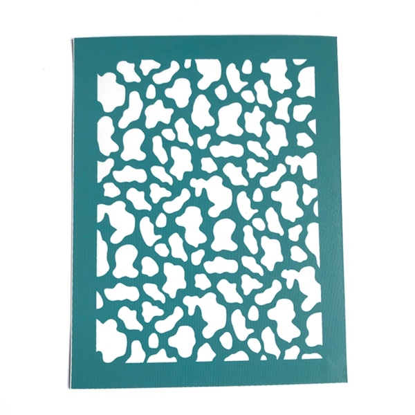 Silk Screen schabloner för att göra lerörhängen Smycken väska Skjortor DIY handgjorda hantverk Återanvändbara silkscreens utskriftsverktyg null - 3