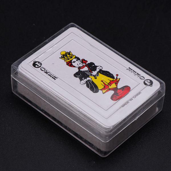 Miniatyyripeli Pokeri Pelikortit Nukketalo Mini Pokeri Pieni Pelipakka Kortit