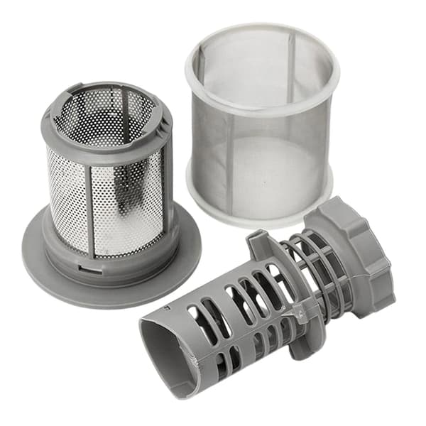 Mesh Filter Rustfritt Stål Erstatning Kjøkken Oppvaskmaskin Filter Mesh Filter