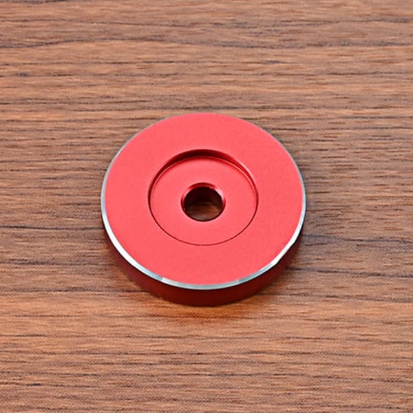45 RPM-sovitin 7 tuuman vinyylilevy, vinyylilevy-sovitin Red