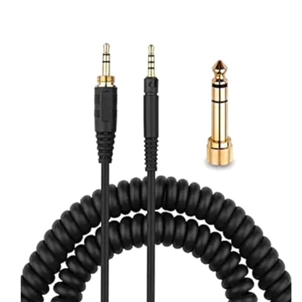 Flexibel headsetkabel för M40X M50X M60X M70X HD598 HD599 HD558 headset