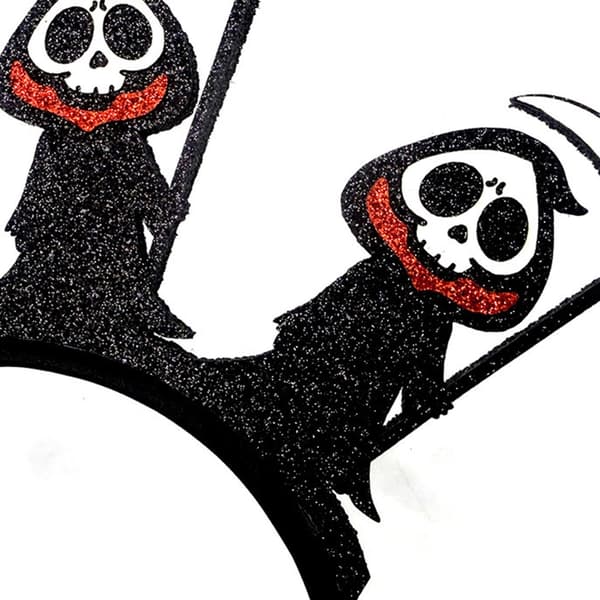 Glitrende Ånd Hodeplagg For Halloweenfester Kostymetilbehør Lys I Mørket