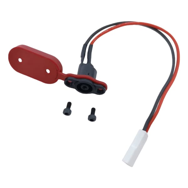 Ladeportdeksel med ladekabel for M365/PRO2 Scooter-tilbehør