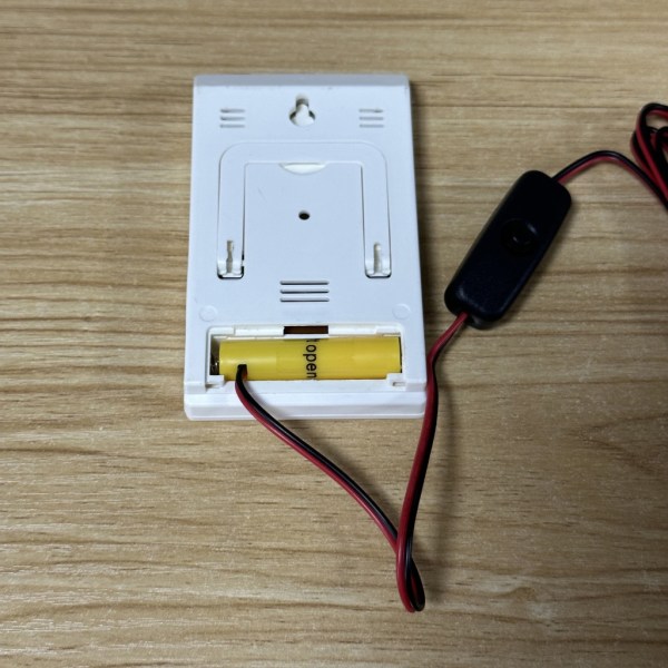 USB eller typ C power Dummy Batteri Eliminator Kabel sladd 1,5V AAA för klocktermometer Hygrometer leksak null - USB Model