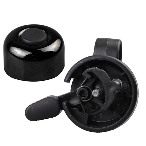 Cykelklockor Kopparlegering Cyklar Alarm Cyklar Styre Ringar Högt Ljud Black