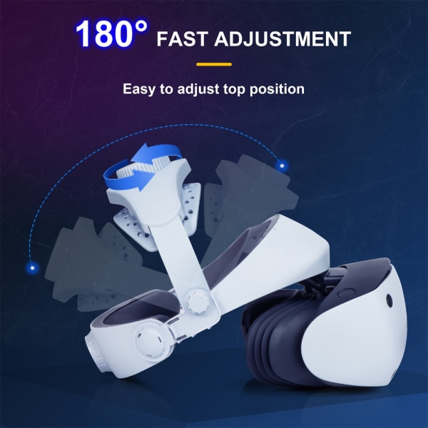 Lätt huvudband tryckreducerande huvudband för PS VR2-remtillbehör