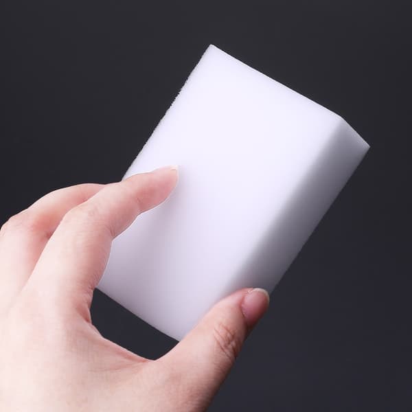 Svampviskelær Multi Surface Power Scrubber Skum Rengjøringsputer Gadget