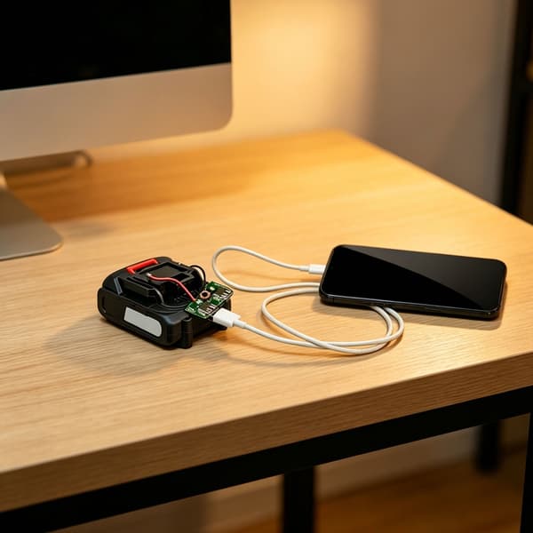 Batteriadapter til 21V Step Down-konvertere Overafladningsbeskyttelse