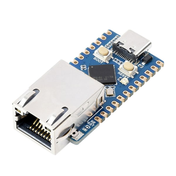 Lättvikts RP2040-ETH utvecklingskort Raspberry Pi Microcontroller Board Dual-Core Arm Cortex-M0+ processor