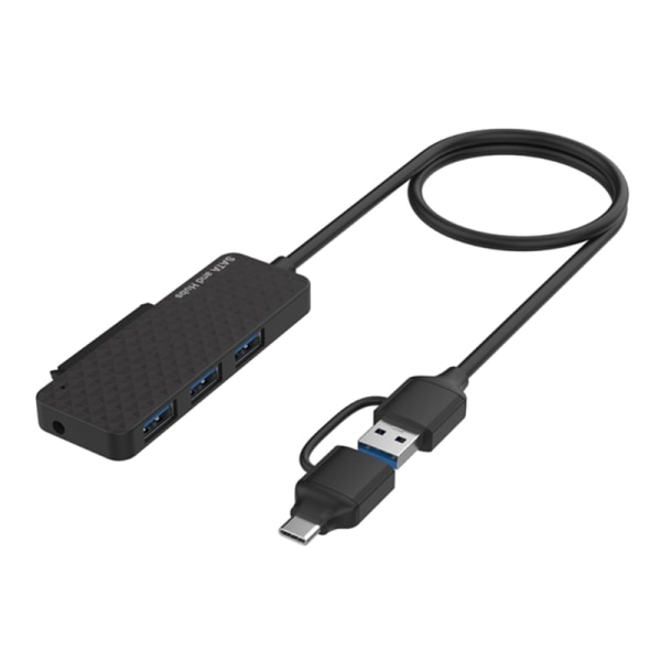 USB3.0 Typ C till SATA-adapterkabel 5 Gbps höghastighetsdataöverföring SATA-omvandlare för 2,5'' HDD SSD-enheter