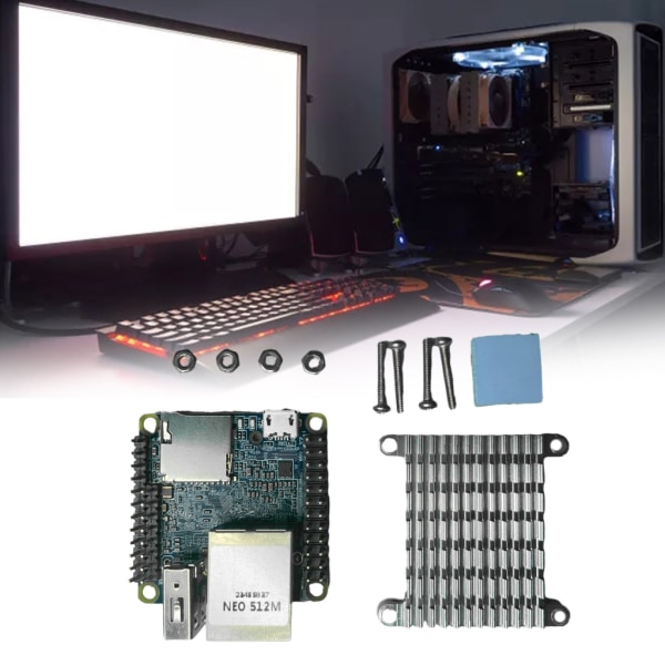 OpenWrt for NanoPi NEO v1.4 Development Board Högpresterande USB och GPIO IoTs-lösning för IoT-enheter null - 512M 