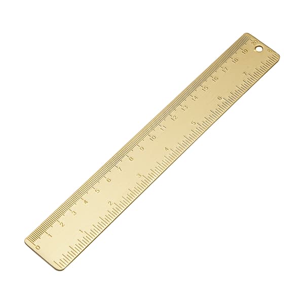 Lineal Metal Lineal Rustfrit Stål Lineal 8 Tommer Lineal