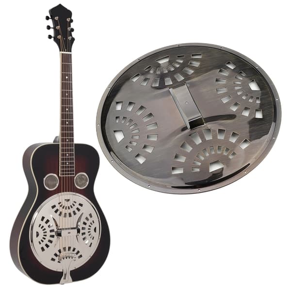 Resonatorgitarr Resofonisk Gitarr Täckplatta Resonator Dobro Täckplatta