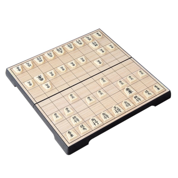 Magnetisk Japan Shogi hopfällbar japanskt schackspel Intelligence Toy Game Board