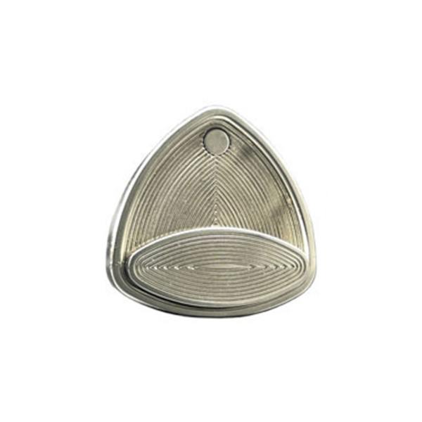 Sølv Metal Fidget Slider til angst og fokus- Adult Fidget Slider Sanselegetøj Unikt Triangle Fidget Legetøj