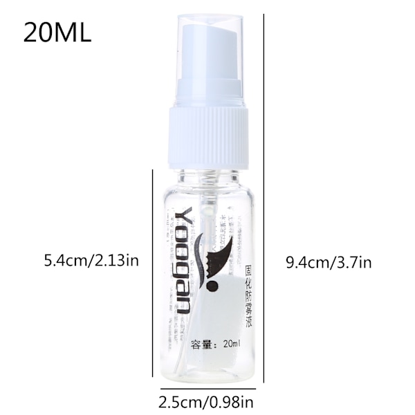 AntiFog Agent Defogger Antifogging Spray Antifog Solution Helppo käyttää