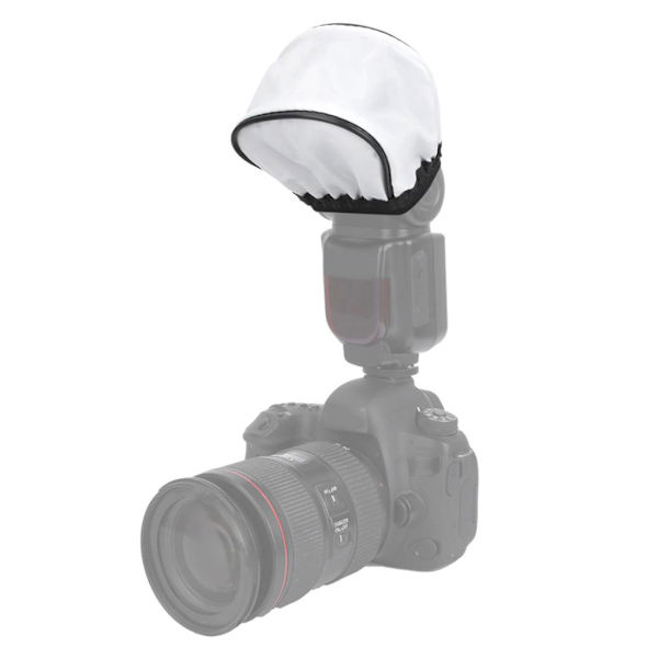 2x Softboks Diffuser for Foto Speedlite Blitslys