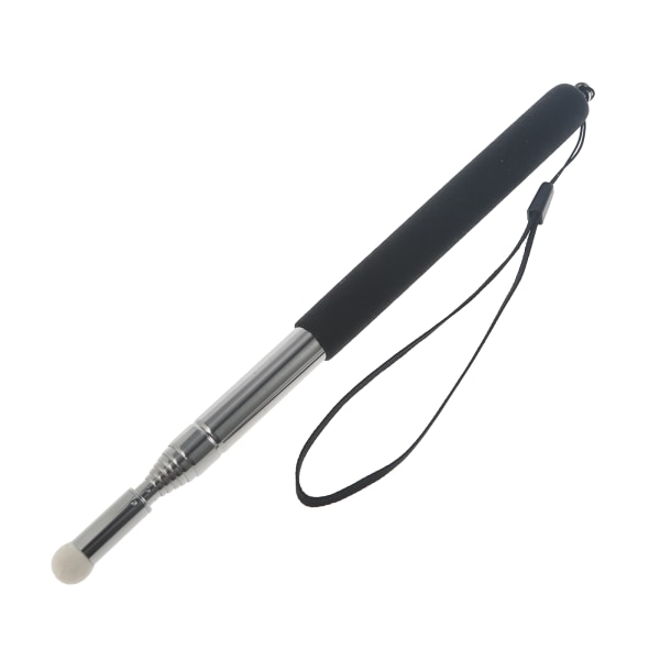 Profesjonell Torch Whiteboard Pen Filt for Head Telescopic Teach i rustfritt stål