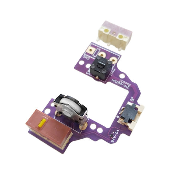 Top Mouse Motherboards Button PCB Keyboard SilveEncoders for LogitechGProX
