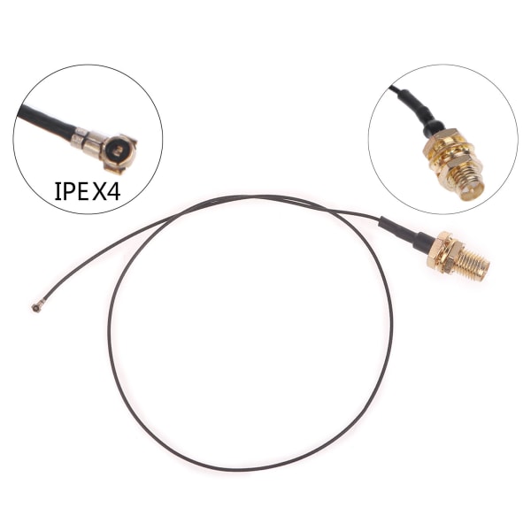 IPEX4 till SMA för M.2 NGFF IPEX4 till RP-SMA hona MHF4 IPX4 IPEX4 Ipex-kontakt Pigtail WiFi-antennförlängningskabel