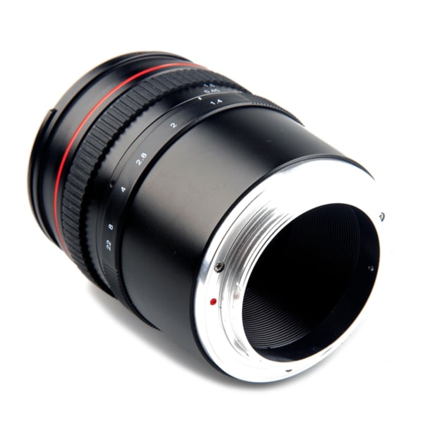 50 mm F/1.4 stor bländare porträtt Kameraobjektiv med manuell fokusering Teleobjektiv för 77D 80D 5D4/D810 D7100/A5100 A6000 null - FOR Canon