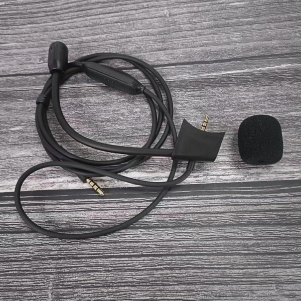 Tydlig kommunikation hörlurskabel för QC45 Headset Mycket känslig mikrofonsladd