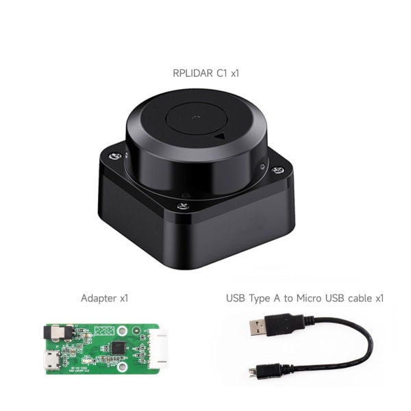RPLIDAR C1 sensorskanner för kartläggning och navigering perception och navigering