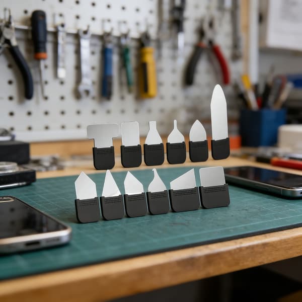 Multifunksjonell telefonreparasjonsverktøyåpner for sikker fjerning av komponenter