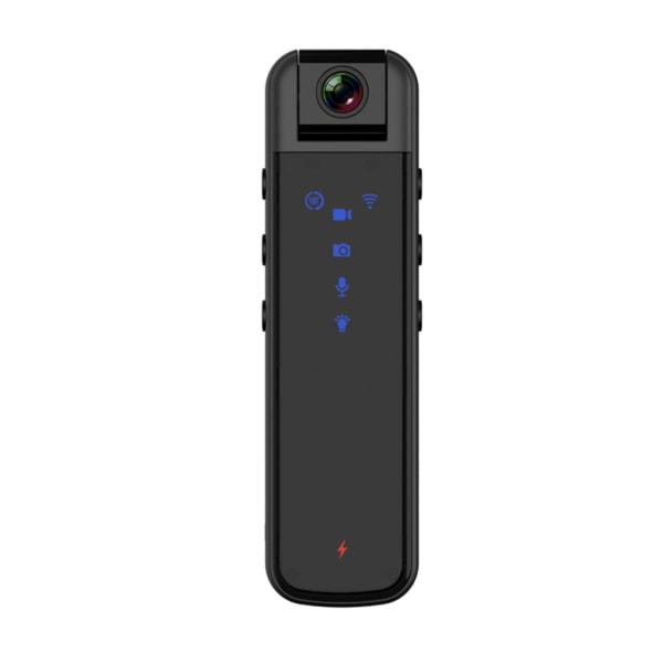 CS05 Bärbar minivideokamera 180° roterande Lång batteritid för bilkörning, sport och brottsbekämpande instrument