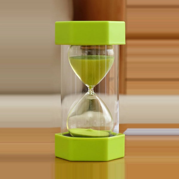 Timglas Timer Sand Klocka Glas Timer Gadget Boutique Samlarleksak Stort sandglas för hushållsarbete 10/15/30/60 minuter null - 4