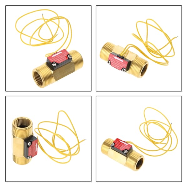 Fluidmeter Tæller Flow Sensor DN20 Væske Vand Flowmåler Flowmåler