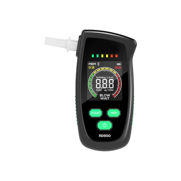 Digital Alkoholmåler Professionel Alkometer med Bip og Indikatorlys