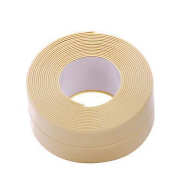 Caulk Tape Forseglingstape, Vanntett PVC Selvklebende Caulk Tape Forseglingstape for kjøkken Toalett Bad Badekar Vask null - C