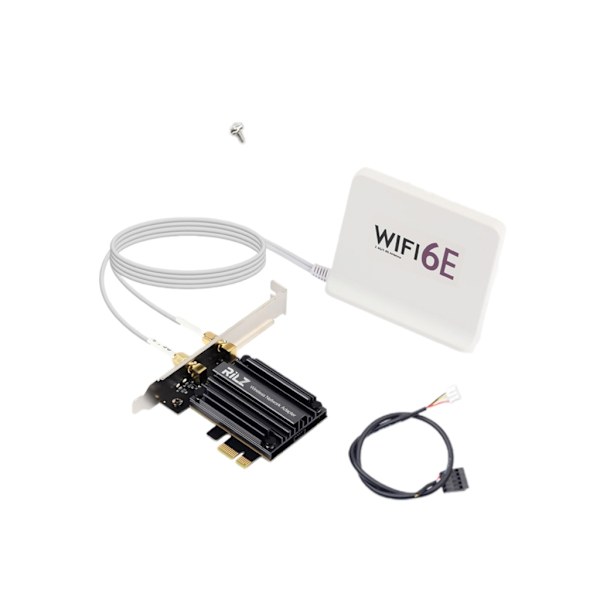 5374Mbps AX210 WiFi 6E DesktoNetworking Card 2.4G 5G 6Ghz Bluetoothkompatibel5.3
