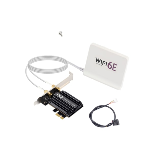 5374Mbps AX210 WiFi 6E Skrivebordsnettverkskort 2.4G 5G 6Ghz Bluetoothkompatibel5.3