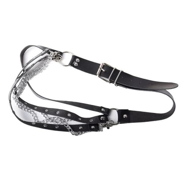 Moderne Design Metallpyntet Belte Unisex Mote Tilbehør For Menn Og Kvinner