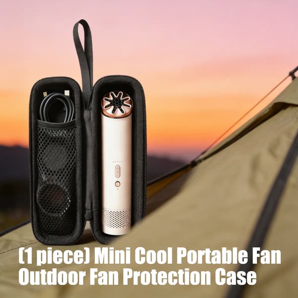 Organisatörsfodral för HushJet Mini Cool Fan med mjukt foder