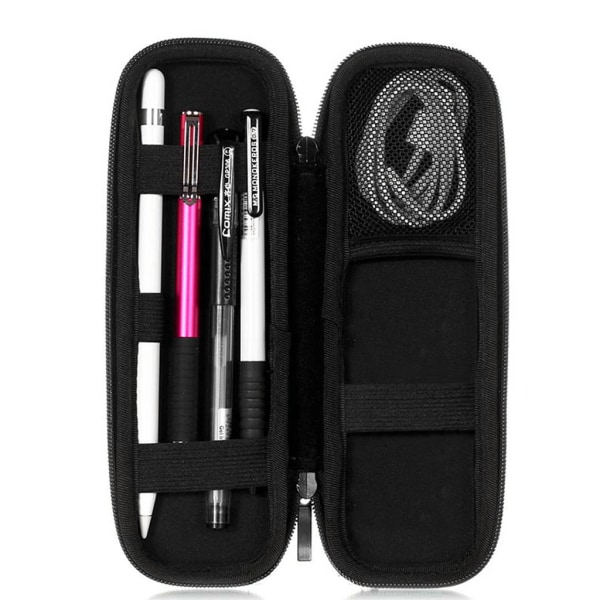 Bärbar penna för case för Pro Pencil Stylus Pen förvaringslåda PU hårt cover för case Väska Påsehållare Tillbehör Red