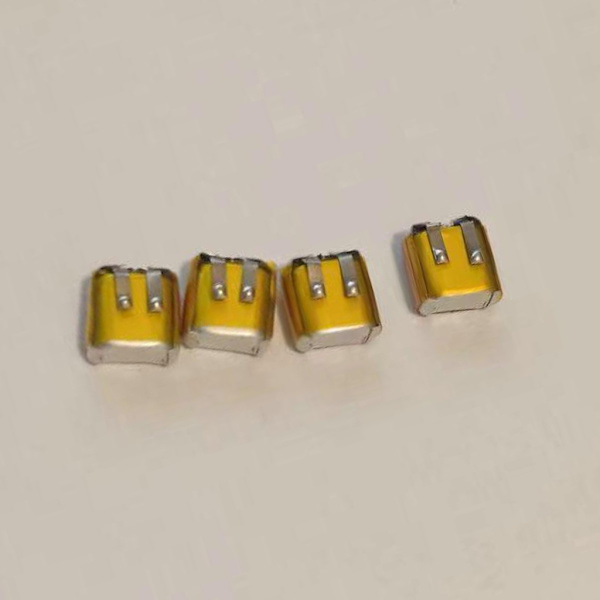 Pakke med 5 stk 3,7V 501012 40mAh LiPo batteri Polymer oppladbare litiumbatterier sett for øretelefonhodetelefoner