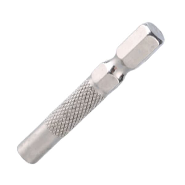 6,35 mm 1/4\" Indsatsbit-adapter til 4 mm Bit Hex Holder Skruetrækkerbit-adapter