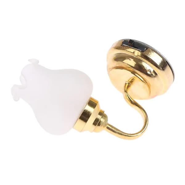 Miniatyr vegglampe modell dukkehus tilbehør rollespill møbler