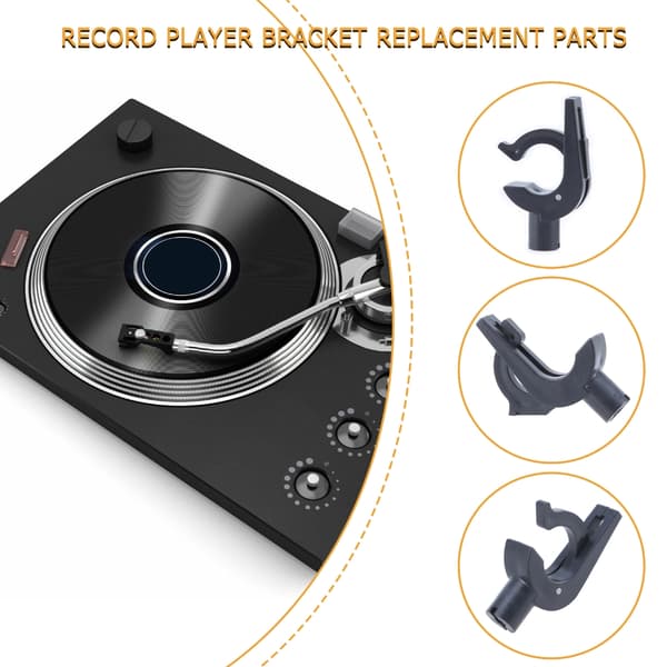 Phonograf Tonearmsstøtte, Plast Tonearmholder til Udstyr