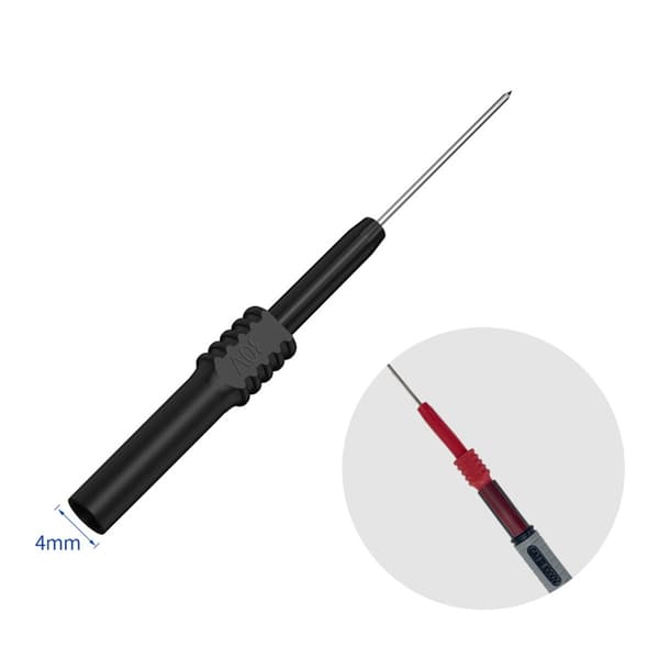 2 stk. universel forlænger piercing nålespids sonde multimeter testsonde spids